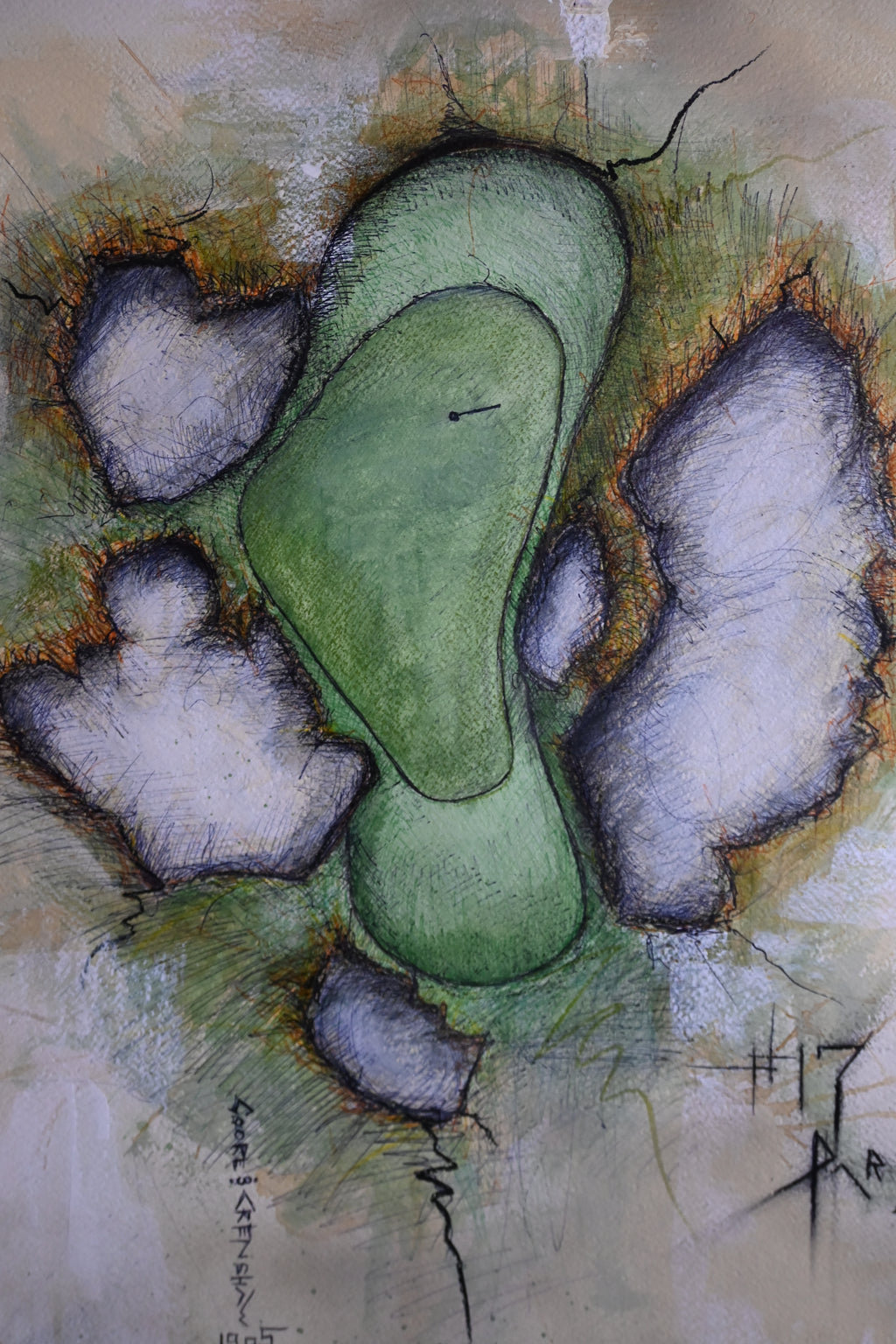 Sand Hills Golf Club - Hole #17
