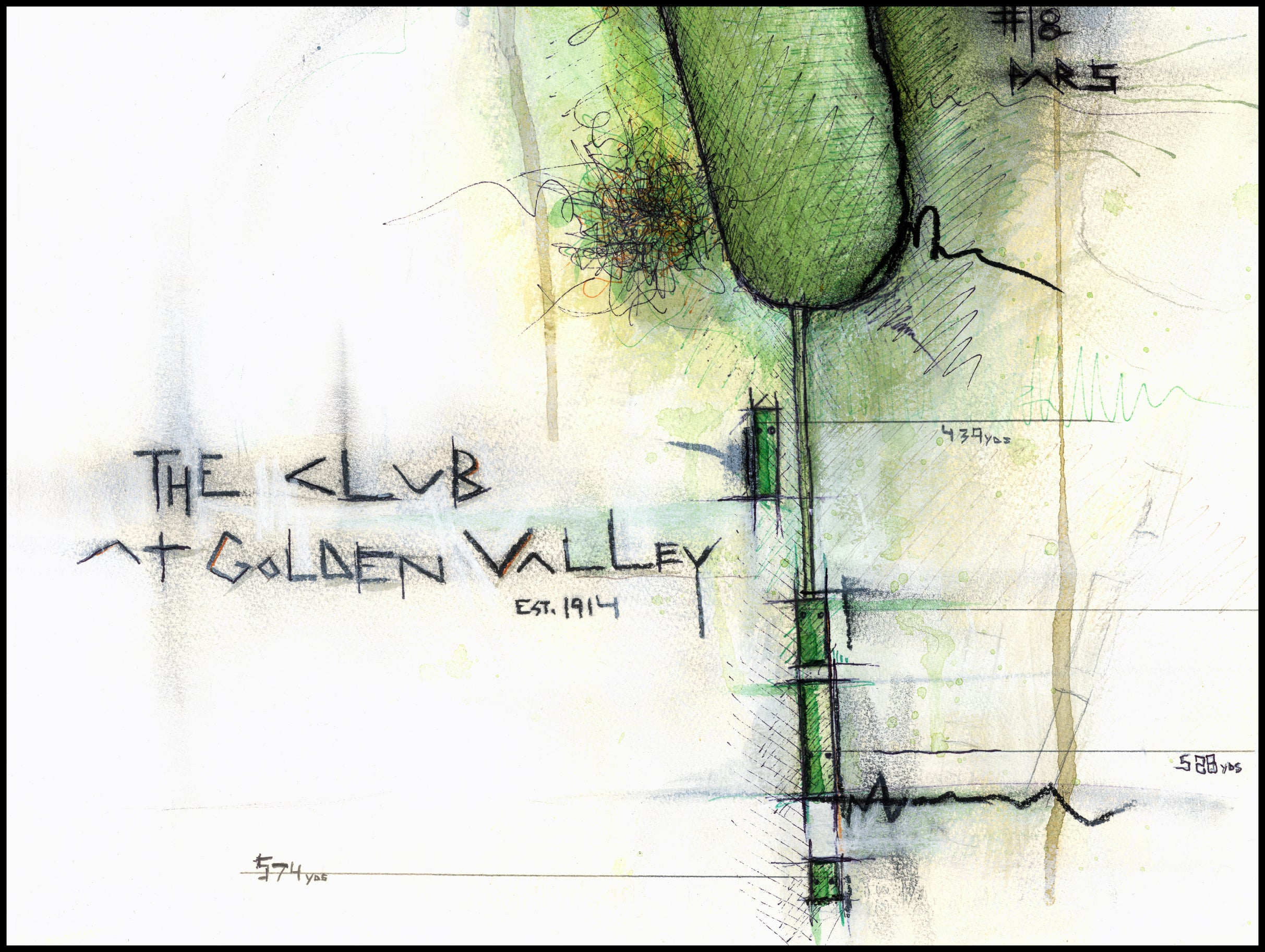 The Club at Golden Valley - Hole #18