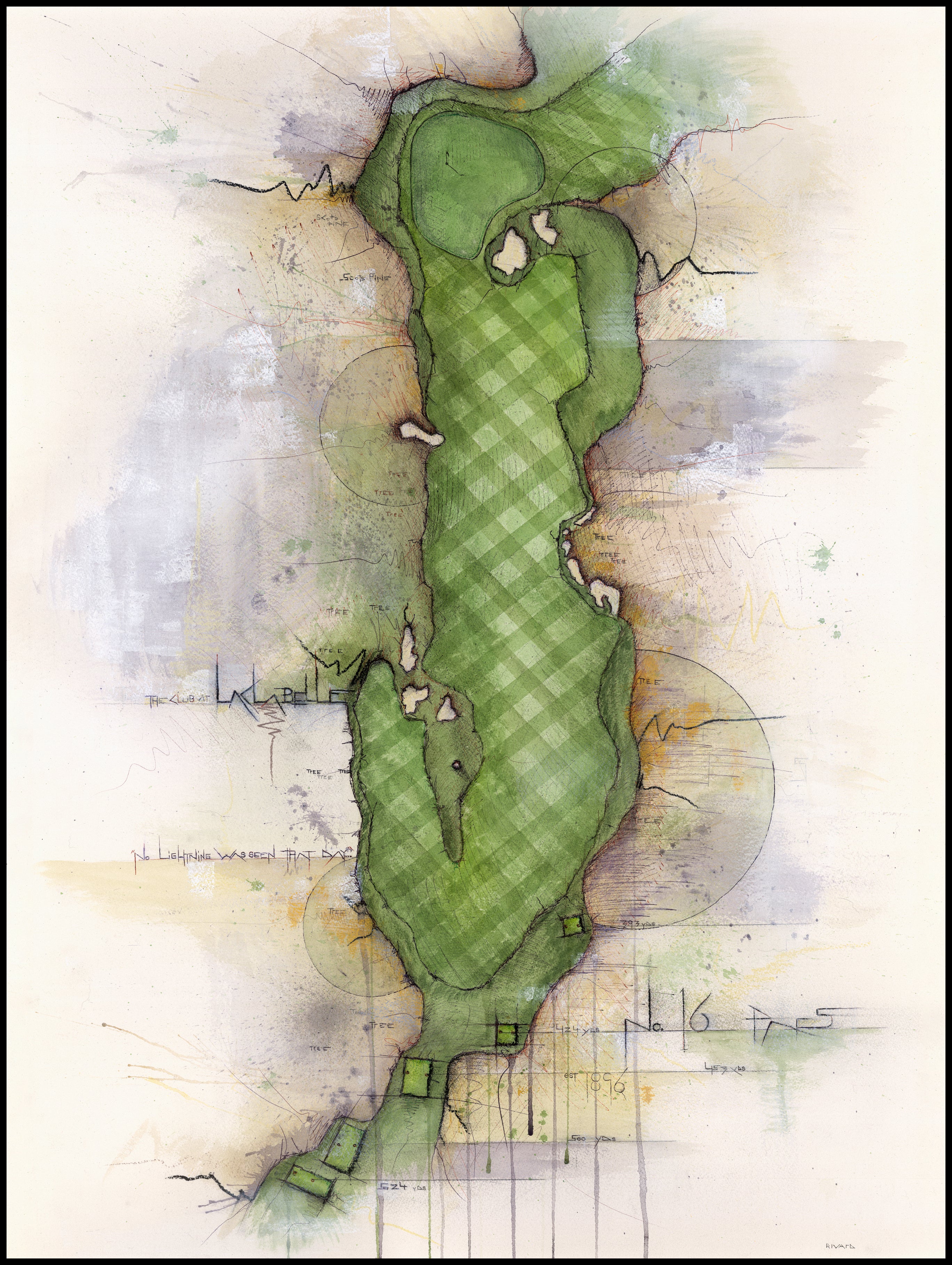 Lac La Belle - Hole #16