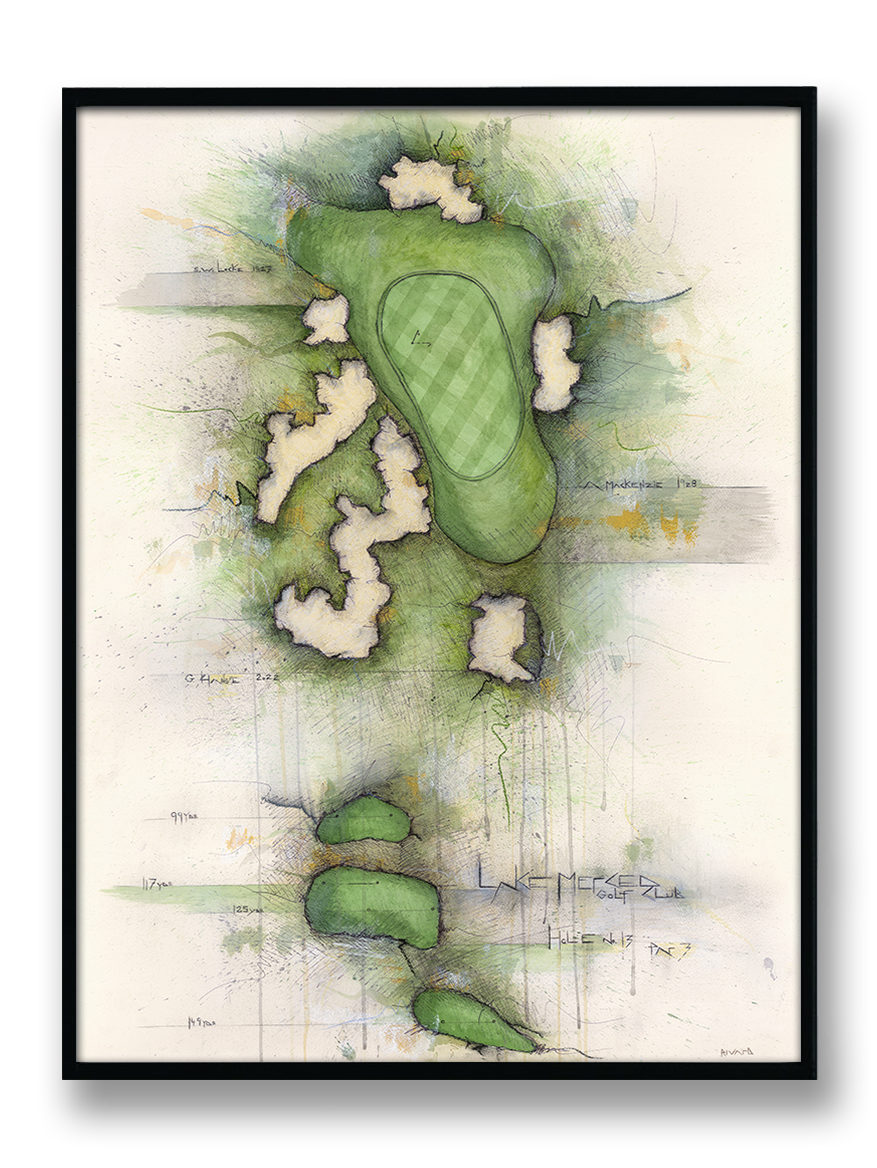 Lake Merced Golf Club - Hole #13