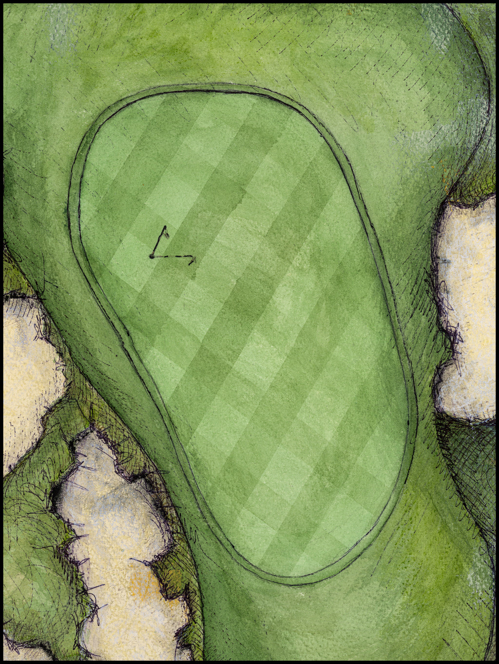 Lake Merced Golf Club - Hole #13