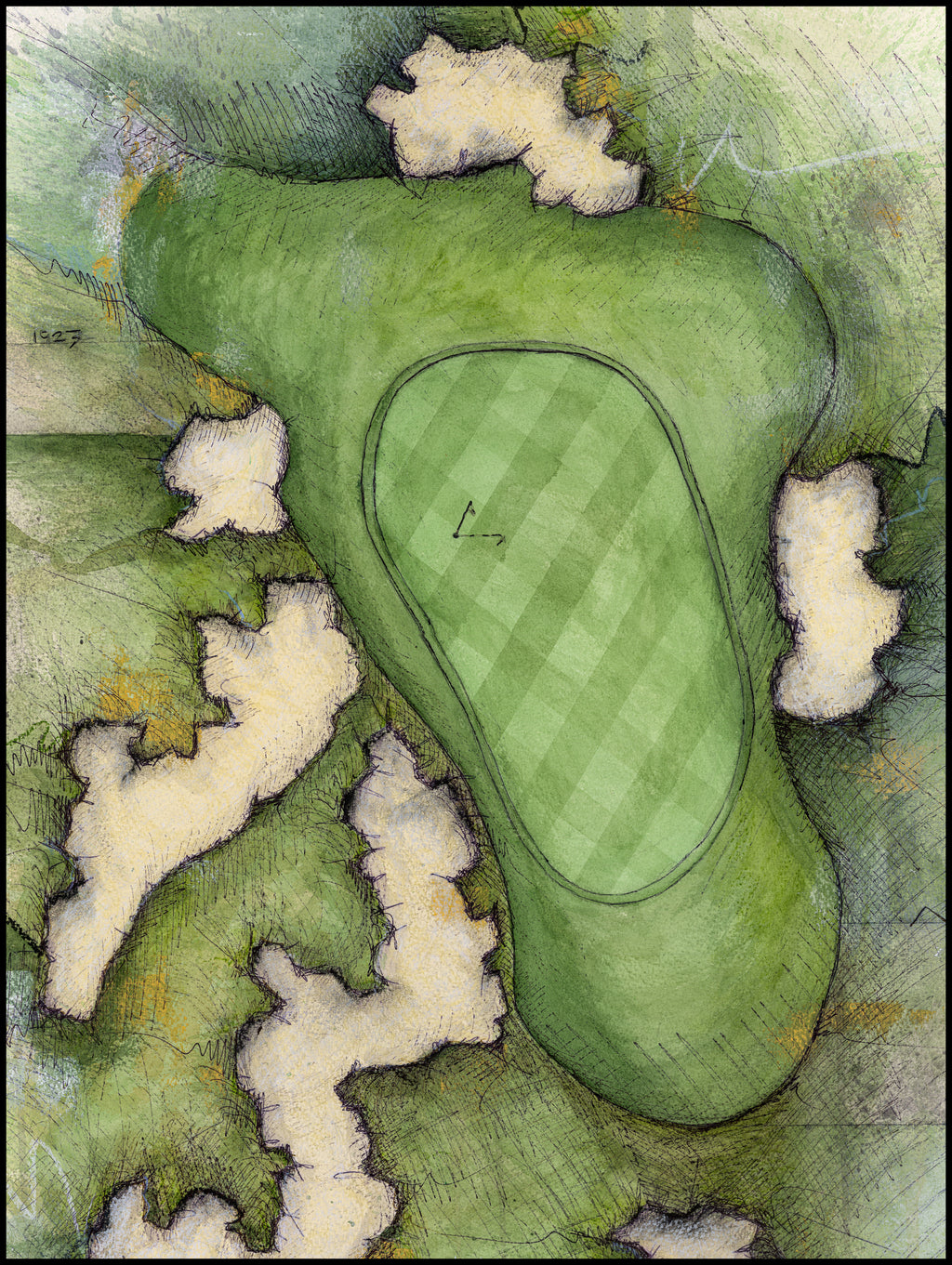 Lake Merced Golf Club - Hole #13