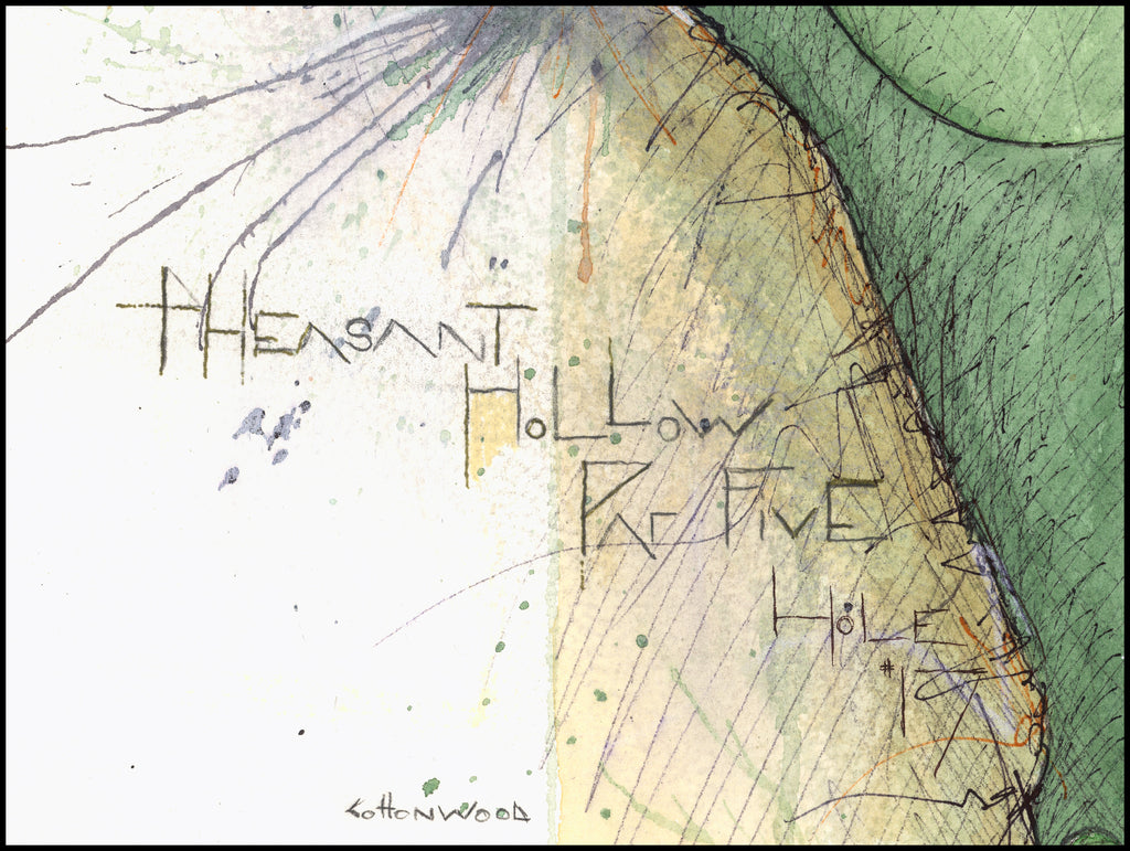 Prairie Dunes - Hole #17 "Pheasant Hollow"