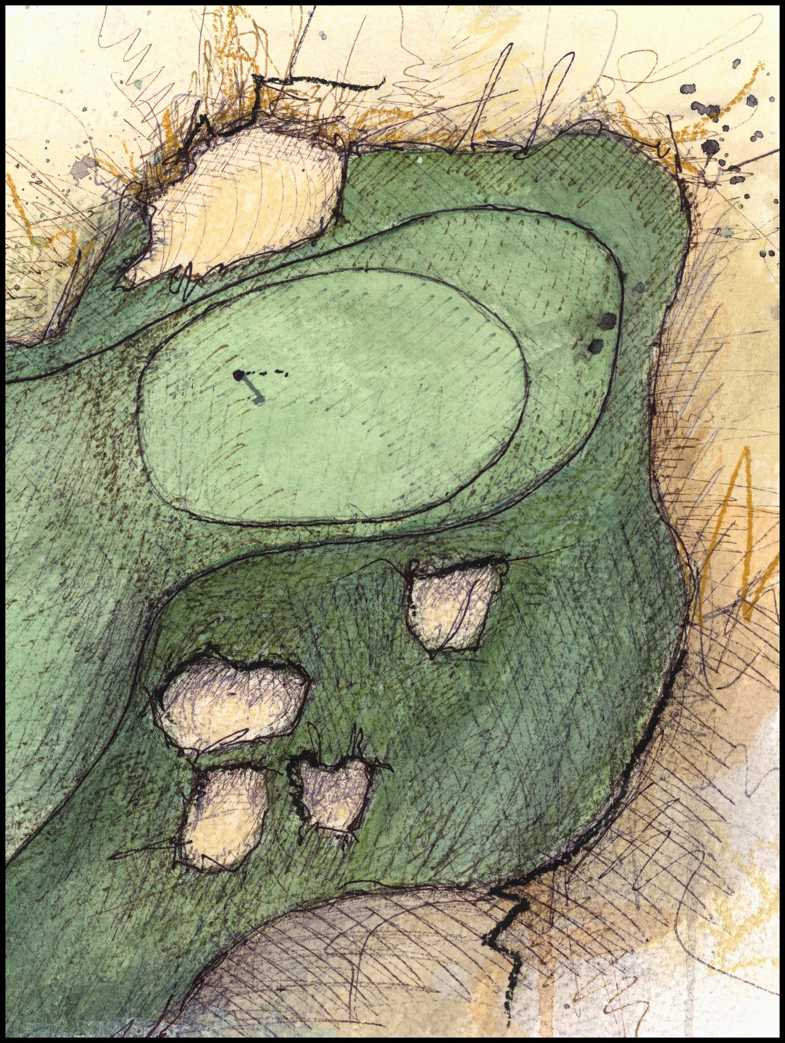 Prairie Dunes - Hole #8 "Dunes"