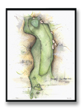 Prairie Dunes - Hole #1 "Carey Lane"