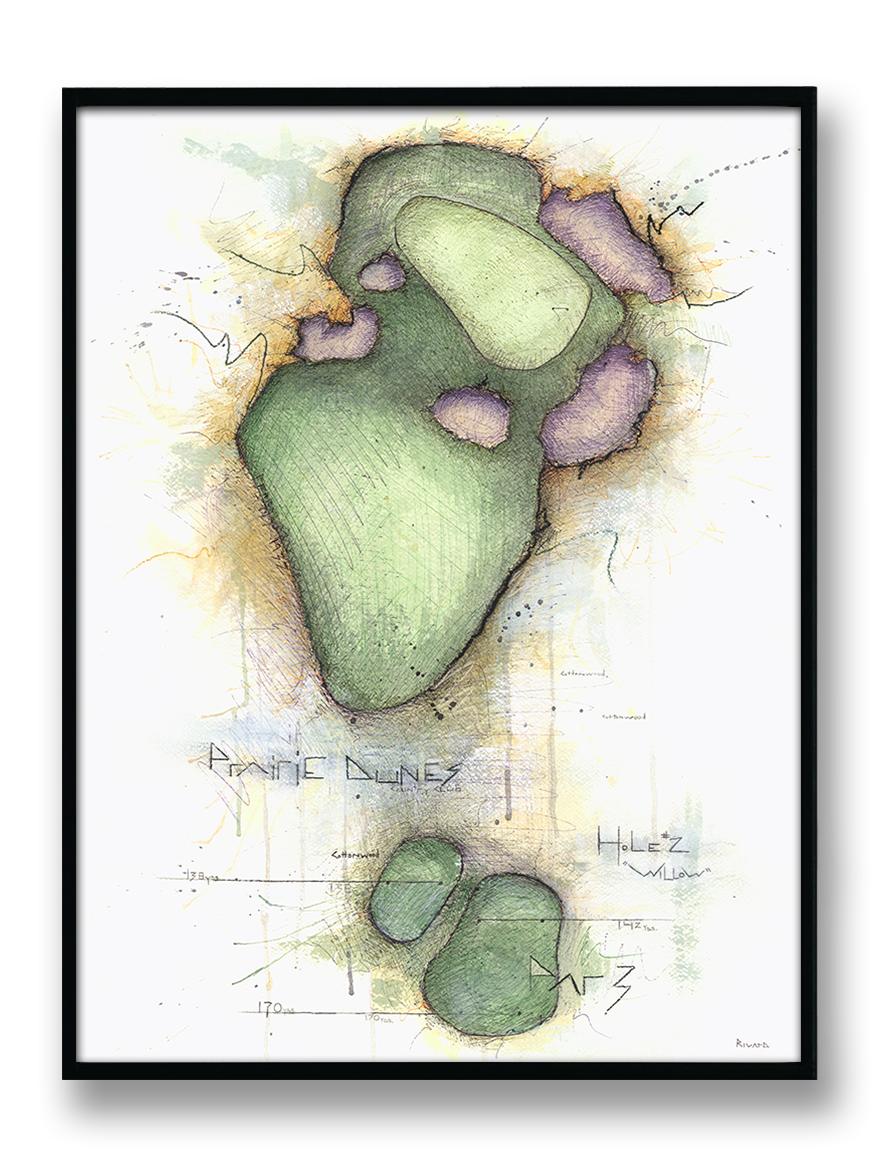 Prairie Dunes - Hole #2 "Willow"