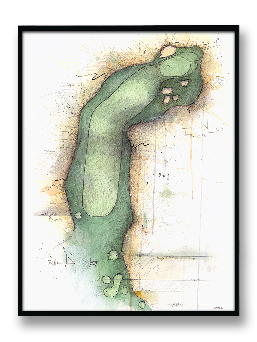 Prairie Dunes - Hole #8 "Dunes"